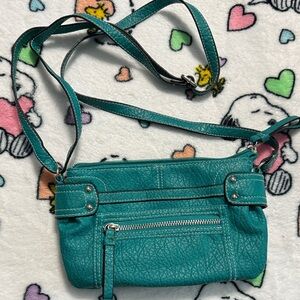 Teal Crossbody Bag